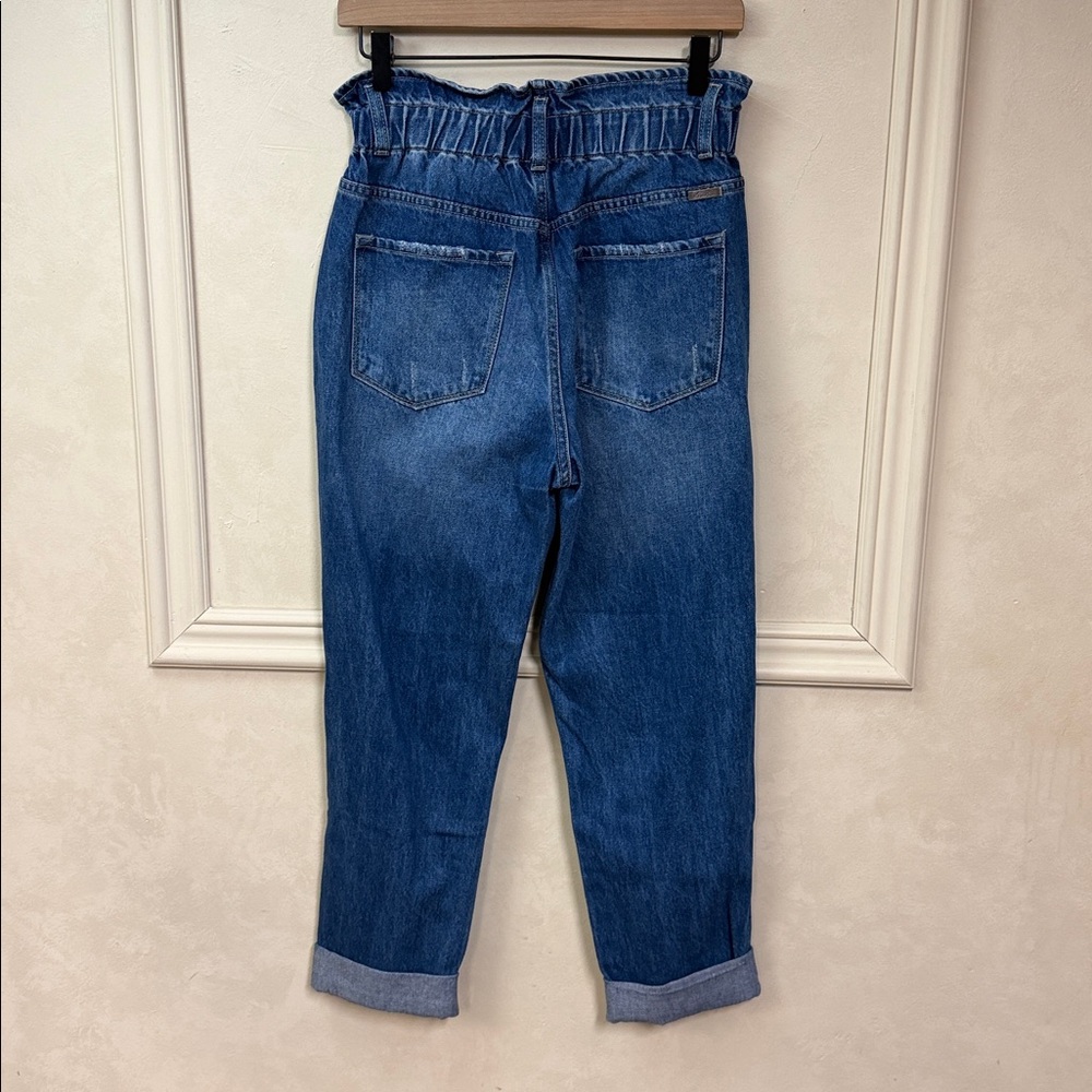 Kansan Olivia Ultra High Rise Paperbag Boyfriend Jeans - Picture 5 of 8